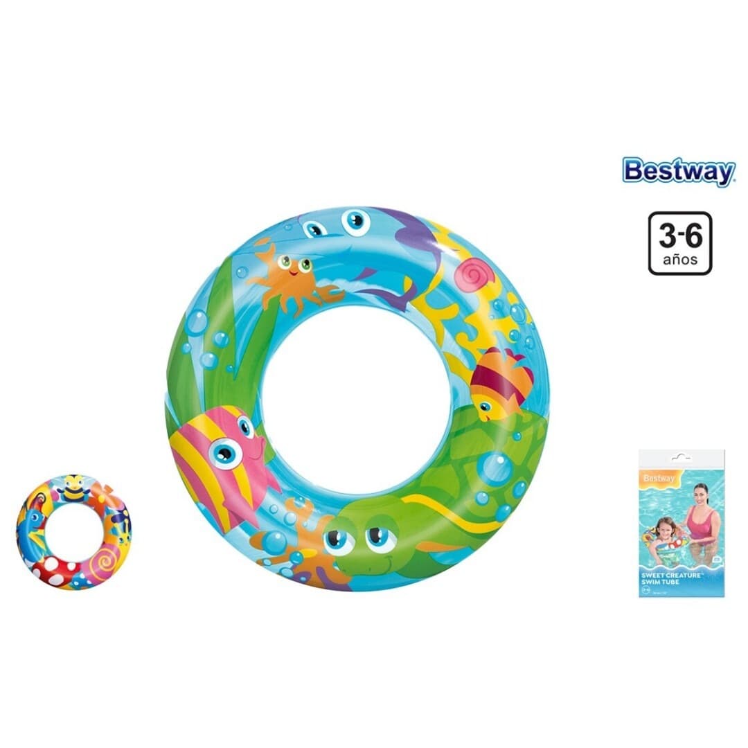 Boia BestWay infantil Animais Ø56cm. (Sortidos)