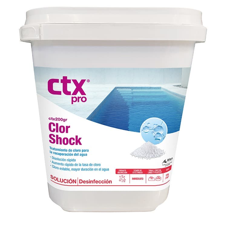 CLORO SHOCK DICLORO GRANULADO 55 % CTX-200/GR 5 Kg