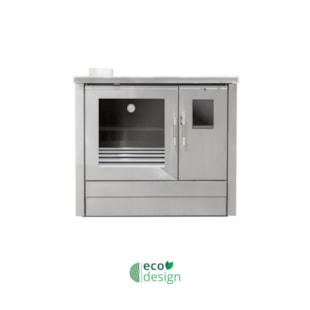 Fogão a Lenha Metlor ME16 TROPICAL INOX