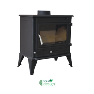 Salamandra a lenha METLOR em ferro fundido D10 5kw