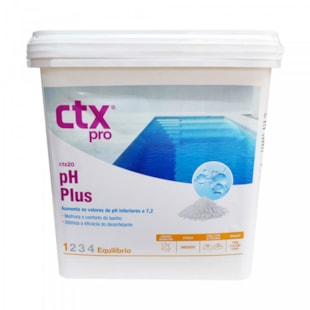Incrementador PH Granulado CTX-20 PH+ 6kg