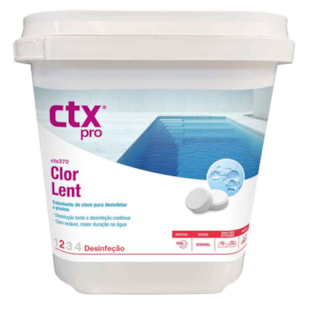 ClorLent pastilhas de 250g CTX-370 5kg