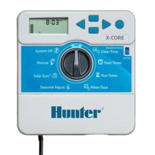 Programador de Rega Hunter X Core XC-601i-E - 6 Estações