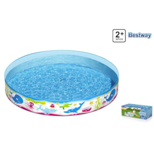 Piscina BestWay infantil rígida Marine World Ø152X25CM