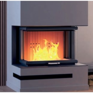 Recuperador de calor a lenha Tri-Desing TRI PANORAMICO 12KW