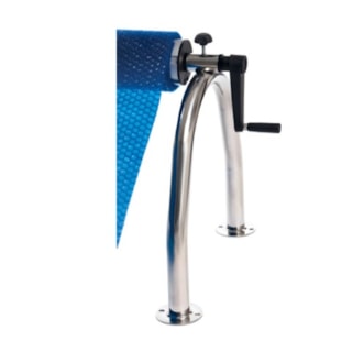 Suporte para telescópico de parede Aço inox - tubo Ø 43 mm x 1,2 mm