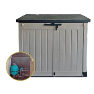 Caseta elevada:Filtro fkp D.520+bomba 1cv+lig
