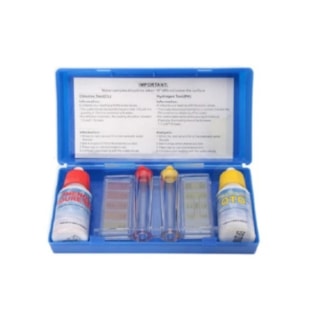 Estojo analisador: pH e Cloro Total