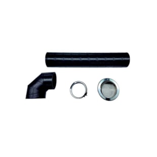 Curva + troço de um metro de Ø160 mm - Baxi
