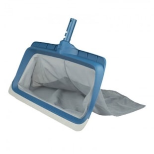 Apanha folhas plano para fundo Blue Line