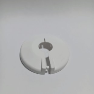Espelho plástico p/radiador 16mm branco